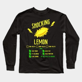 Shocking Lemon v1 Long Sleeve T-Shirt